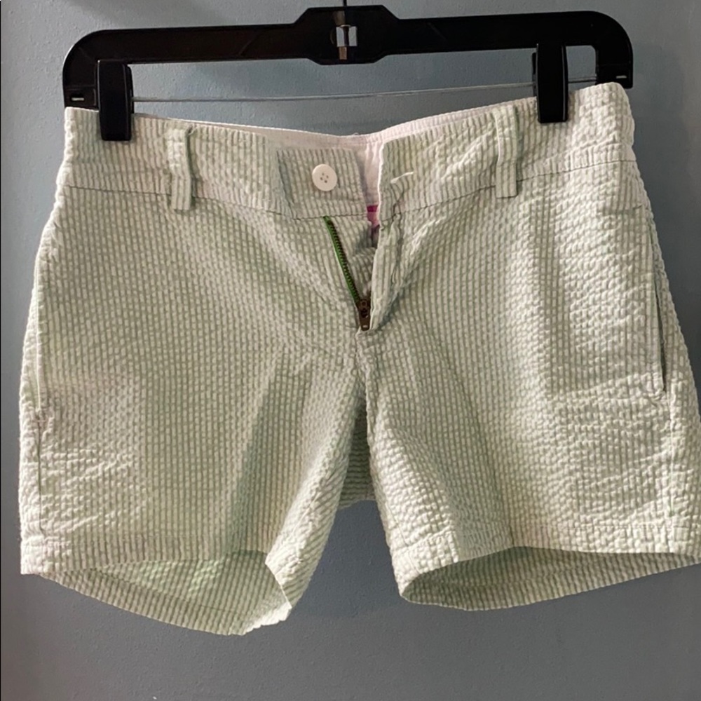 Lily Pulitzer Seersucker shorts